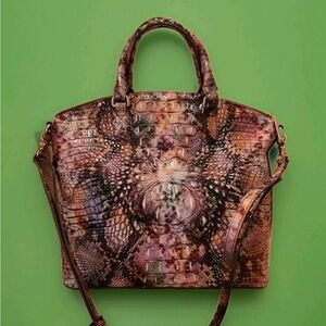Brahmin Duxbury Rattlesnake a Melbourne crossbody bag